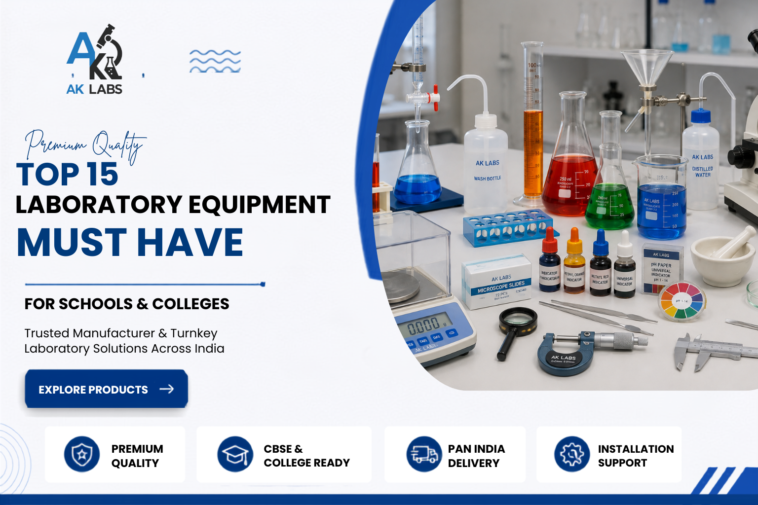 Top 15 Laboratory Equipment Every CBSE School Must Have
