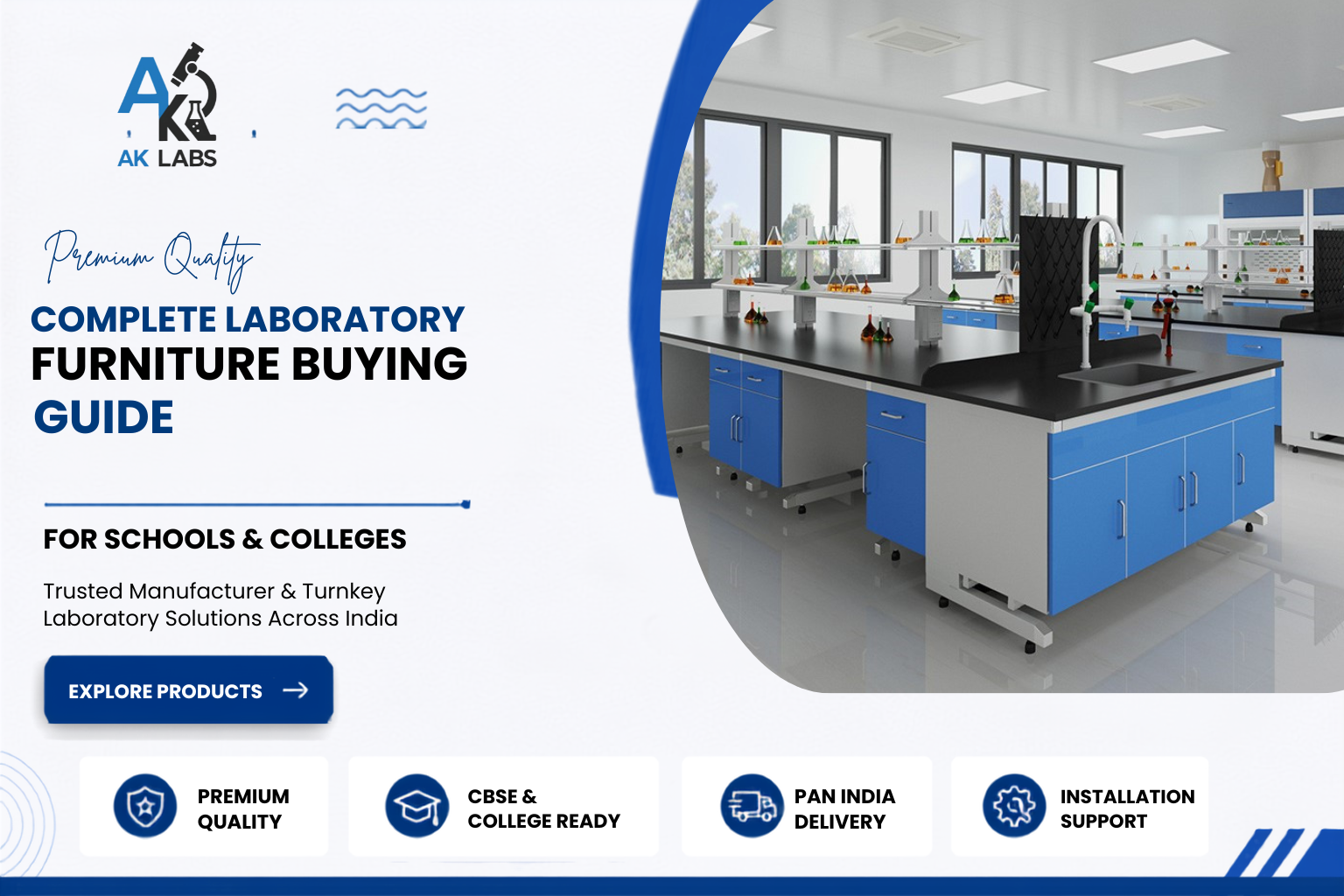Complete Laboratory Furniture Buying Guide for Schools & Colleges