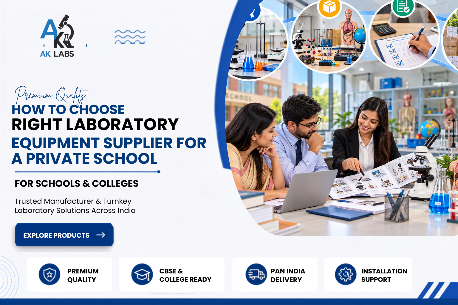 How to Choose the Right Laboratory Equipment Supplier for a Private School