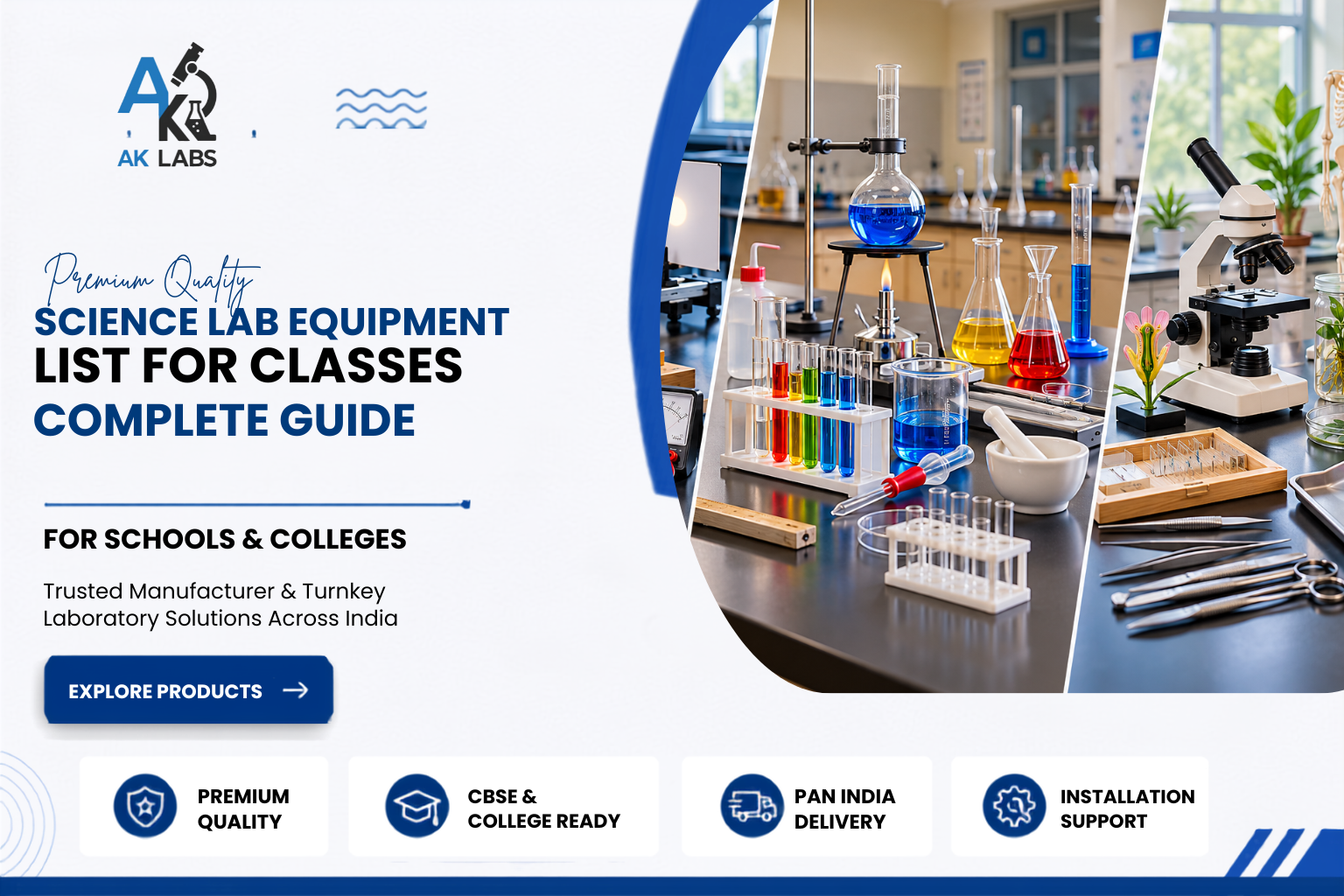 Science Lab Equipment List for Classes 9 to 12: Complete Guide