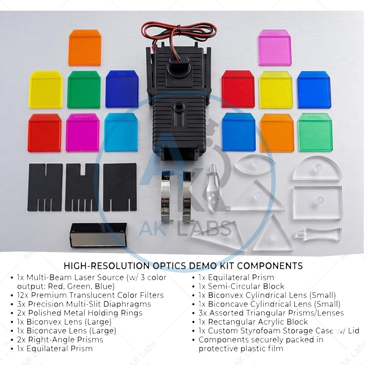 Ray Optics Kit (Complete with Working Manual)