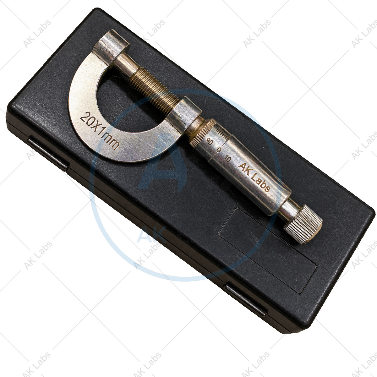 Screw Gauge (Micrometer) Sand Blasted, L.C. 1/100mm