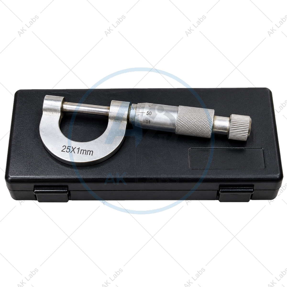 Screw Gauge (Micrometer), Stainless Steel Rod